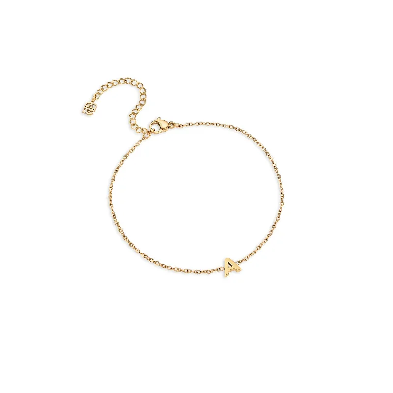 Initial Anklet (Gold)